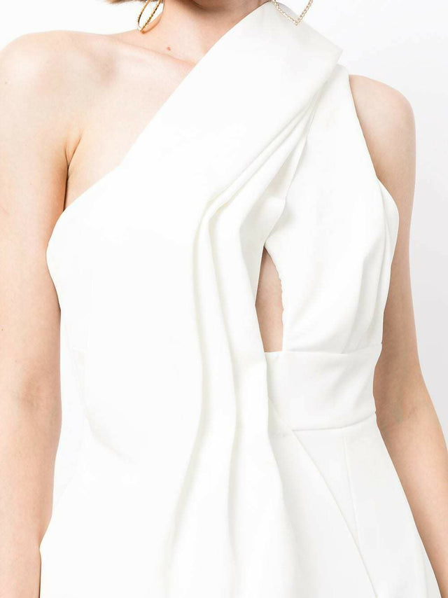 Rachel Gilbert Apollo Midi Dress - 6 / White - Dresses