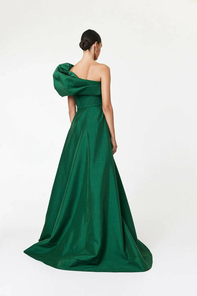 Rachel Gilbert Archer Gown - 12 / Green - Dresses