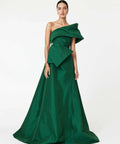 Rachel Gilbert Archer Gown - 12 / Green - Dresses