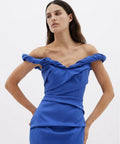Rachel Gilbert Asha Dress Blue 3/AU12 - 12 / Blue - Dresses