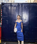Rachel Gilbert Asha Dress Blue 3/AU12 - 12 / Blue - Dresses