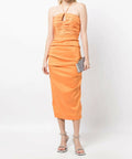 Rachel Gilbert Ayla Dress Orange Size 6 - 6 / Orange - Dresses