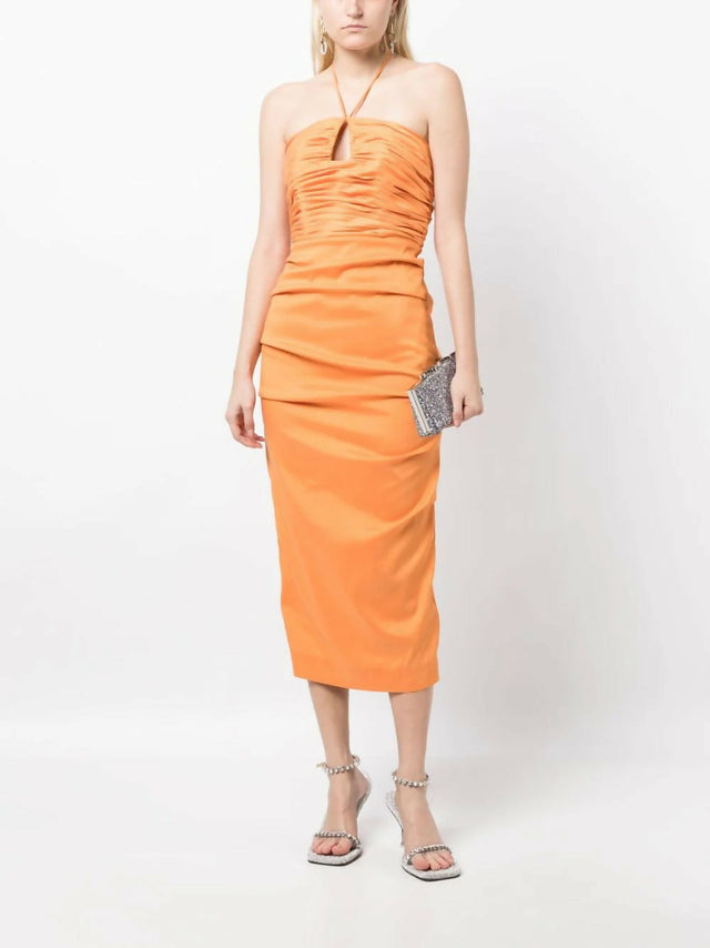 Rachel Gilbert Ayla Dress Orange Size 6 - 6 / Orange - Dresses