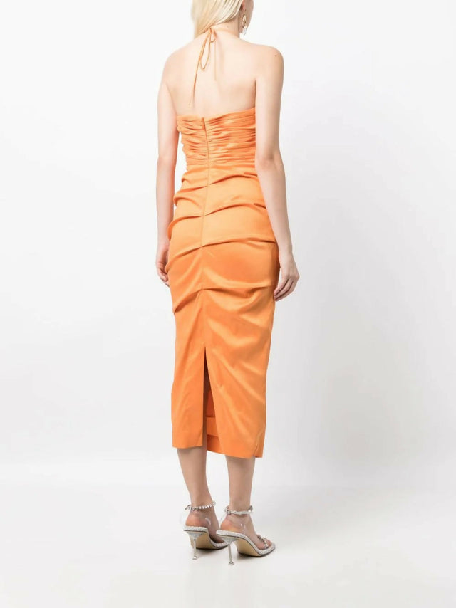Rachel Gilbert Ayla Dress Orange Size 6 - 6 / Orange - Dresses