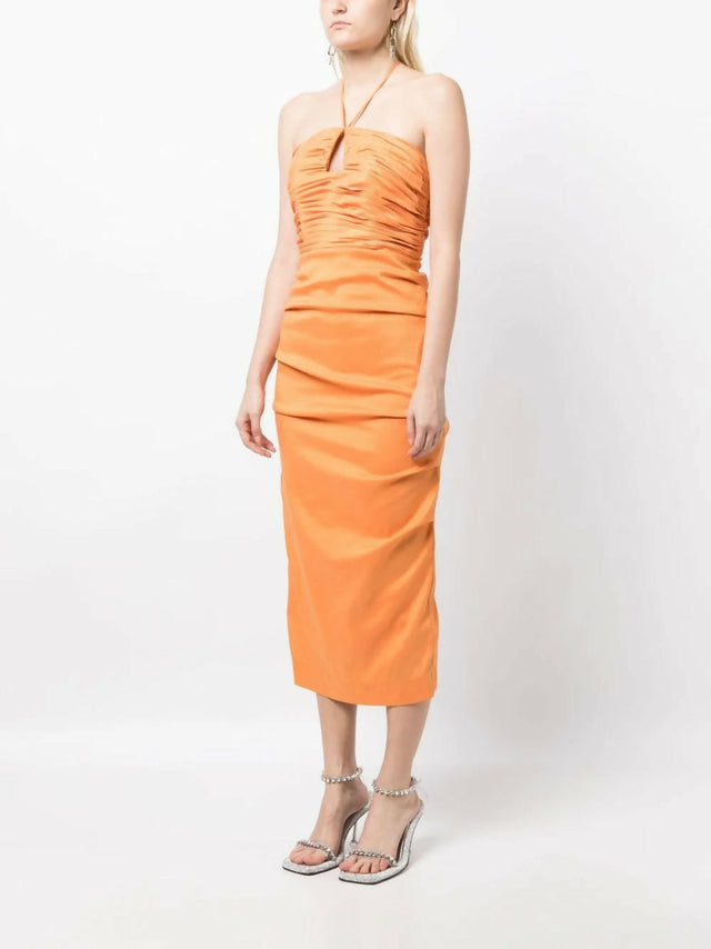 Rachel Gilbert Ayla Dress Orange Size 6 - 6 / Orange - Dresses