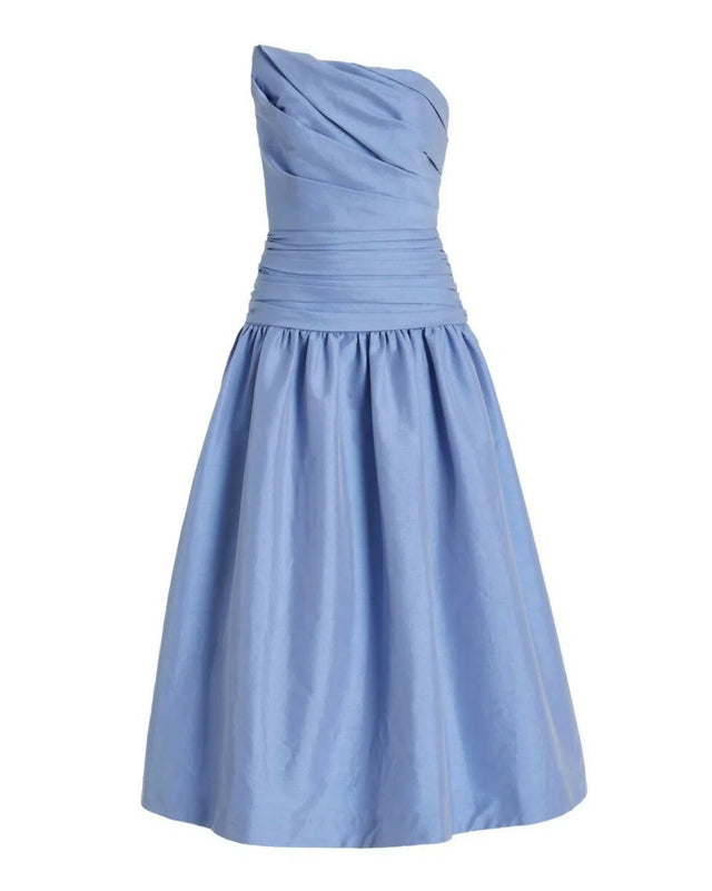 Rachel Gilbert Banks Dress in Cornflower Size AU 8 - 8 / Blue - Dresses