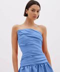 Rachel Gilbert Banks Dress in Cornflower Size AU 8 - 8 / Blue - Dresses