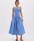 Rachel Gilbert Banks Dress in Cornflower Size AU 8 - 8 / Blue - Dresses