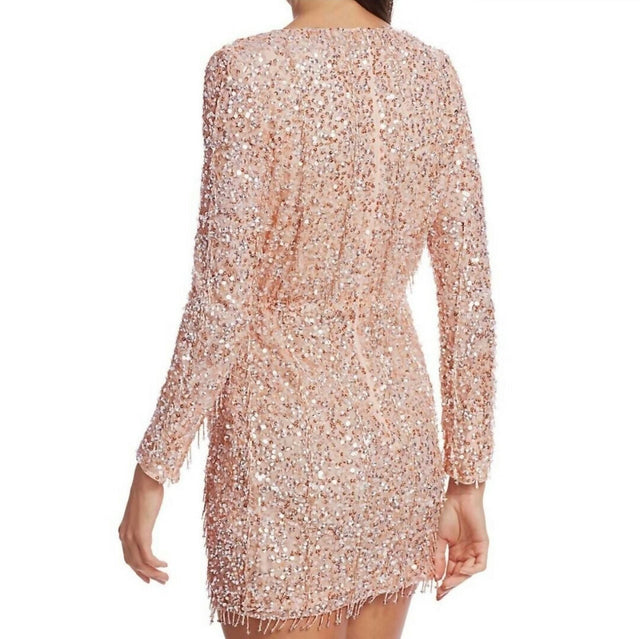Rachel Gilbert Belle Mini Dress Pink - 6 / Pink - Dresses