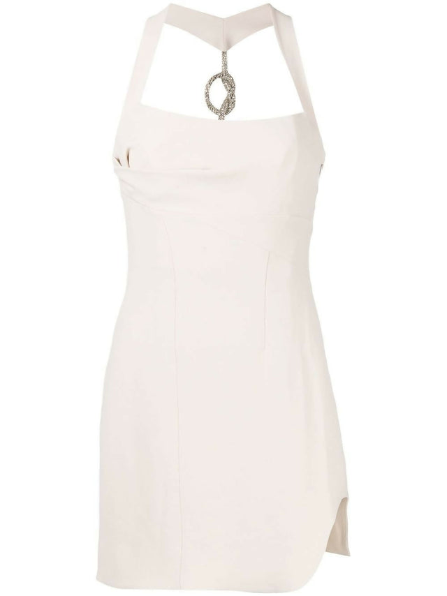 Rachel Gilbert Blaise Mini Dress Stone Size 4/AU 14 - 14 / Nude - Dresses