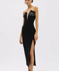 Rachel Gilbert Bowie Dress - 8 / Black - Dresses