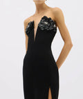 Rachel Gilbert Bowie Dress - 8 / Black - Dresses