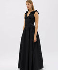 Rachel Gilbert Celia Gown in Black Size 12 - 12 / Black - Dresses