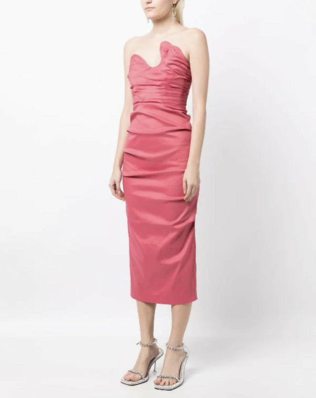 Rachel Gilbert Cheri Midi Dress - Dresses