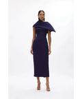 Rachel Gilbert Clara Gown Dress Dark Indigo Size 6 & 8 - Dresses