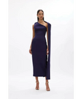 Rachel Gilbert Clara Gown Dress Dark Indigo Size 6 & 8 - Dresses