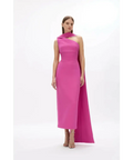 Rachel Gilbert Clara Gown Dress Hot Pink Size 6 8 10 12 - Dresses