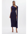 Rachel Gilbert Clara Midi Dress Purple Size 6 8 & 10 - Dresses