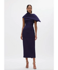 Rachel Gilbert Clara Midi Dress Purple Size 6 8 & 10 - Dresses