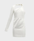 Rachel Gilbert Claudio Mini Dress - 12 / White - Dresses