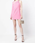 Rachel Gilbert Claudio Mini Dress Pink Size 4 / AU 14 - 14 / Pink - Dresses