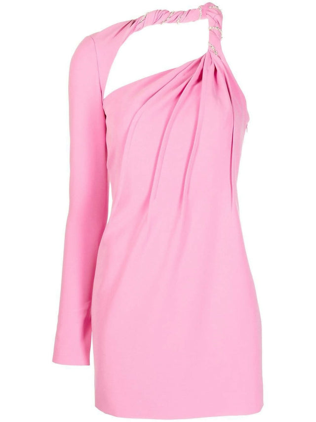 Rachel Gilbert Claudio Mini Dress Pink Size 4 / AU 14 - 14 / Pink - Dresses