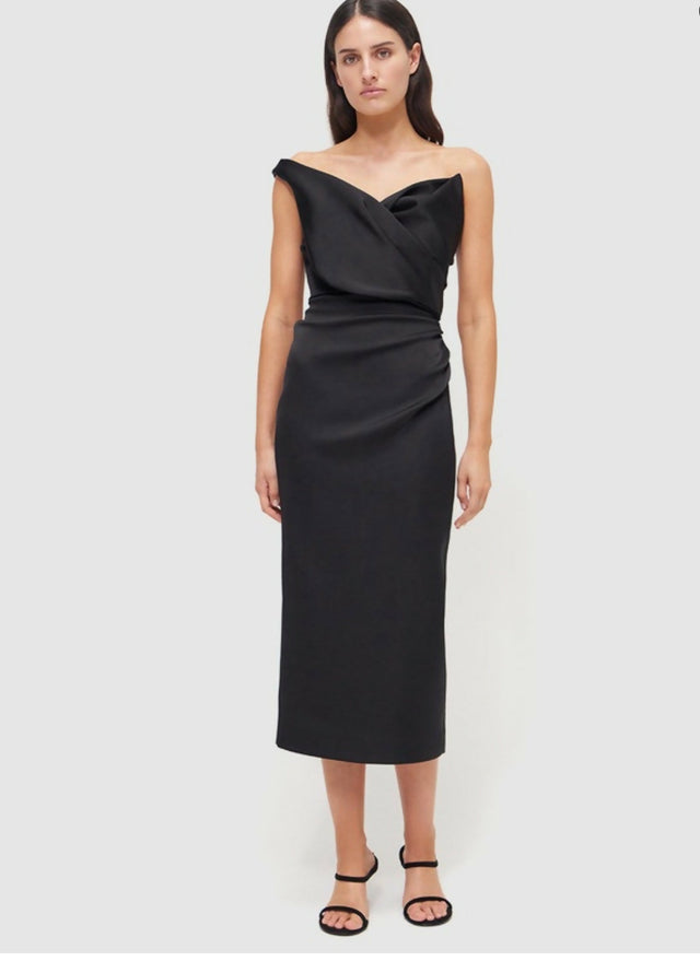 Rachel Gilbert Edan Dress - 8 / Black - Dresses
