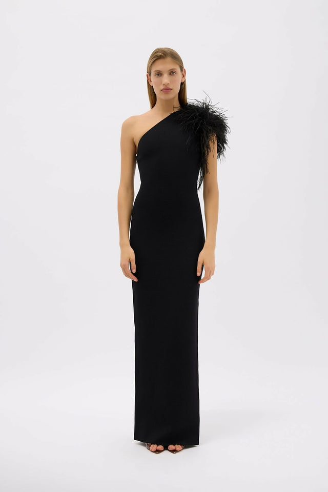 Rachel Gilbert Elcie Gown Black Size 8 - 8 / Black - Dresses