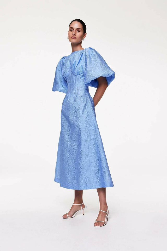 Rachel Gilbert Emiko Dress Blue Size 4/AU14 | Passion For Fashion Rachel Gilbert Emiko Dress Blue Size 4/AU14 | Passion For Fashion