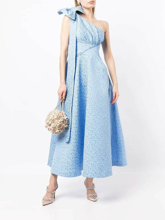 Rachel Gilbert Emiliano Gown Size 8/10 - 8 / Blue - Dresses