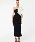 Rachel Gilbert Evana Midi Dress - 10 / Multi - Dresses