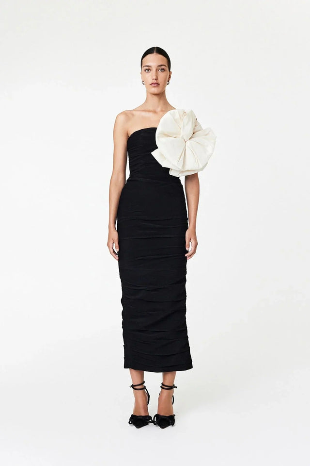Rachel Gilbert Evana Midi Dress - 10 / Multi - Dresses