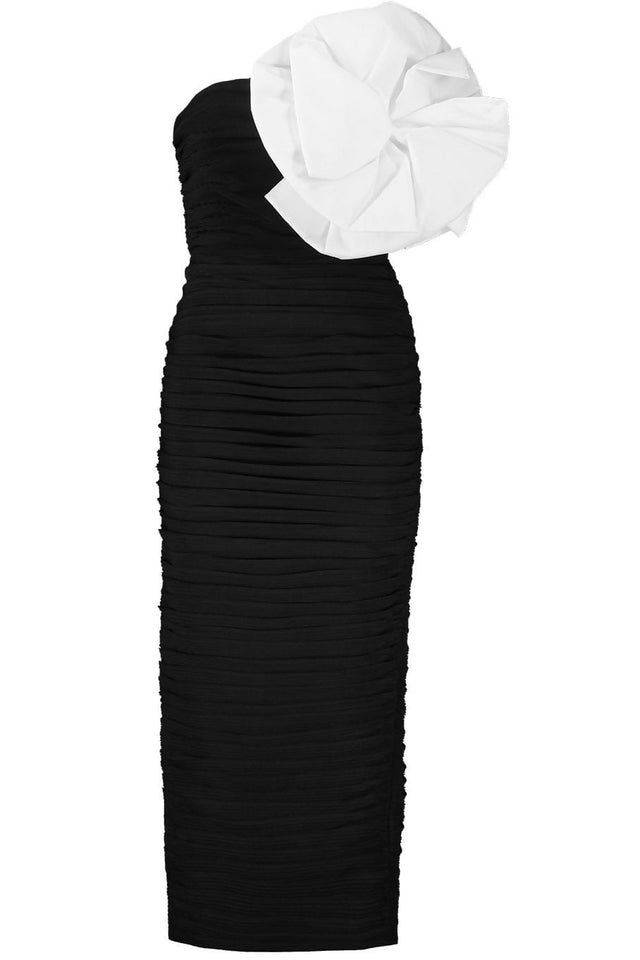 Rachel Gilbert Evana Midi Dress - 10 / Multi - Dresses