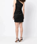 Rachel Gilbert Evana Mini Black White Dress in Size 12 14 - Dresses