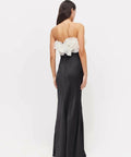 Rachel Gilbert Eyelar Gown in Black/Coconut Size 1/AU 8 - 8 / Multi - Dresses