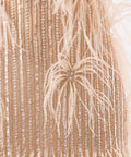 Rachel Gilbert - Rachel Gilbert Feather Sequin Mini Dress