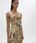 Rachel Gilbert Francesca Gown Gold