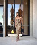 Rachel Gilbert Francesca Gown Gold