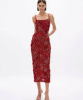 Rachel Gilbert Francesca Gown in Red - 8 / Red - Dresses