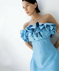 Rachel Gilbert Freida Mini Blue 3/AU12 - Blue / 12 - Dresses