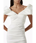 Rachel Gilbert Frey Dress White 0/AU6 - White / 6