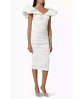 Rachel Gilbert Frey Dress White 0/AU6 - White / 6