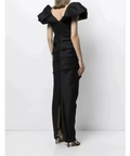 Rachel Gilbert Frey Gown Black 14 - 14 / Black - Dresses