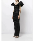 Rachel Gilbert Frey Gown Black 14 - 14 / Black - Dresses
