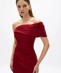 Rachel Gilbert Gale Gown in Wine - Dresses