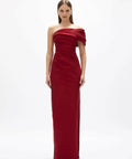 Rachel Gilbert Gale Gown in Wine - Dresses