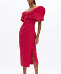 Rachel Gilbert Gia Dress- Watermelon - 10 / Red - Dresses