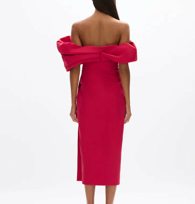 Rachel Gilbert Gia Dress- Watermelon - 10 / Red - Dresses