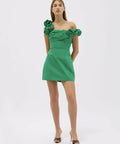 Rachel Gilbert Henley Mini Green 1/AU8 - 8 / Green - Dress
