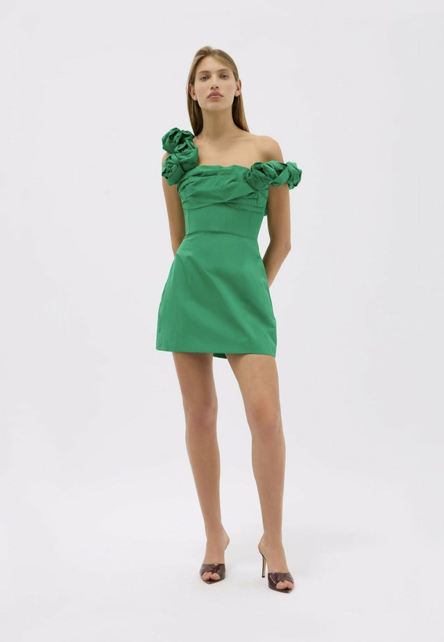 Rachel Gilbert Henley Mini Green 1/AU8 - 8 / Green - Dress